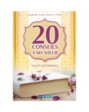 20 conseils à ma soeur avant son mariage